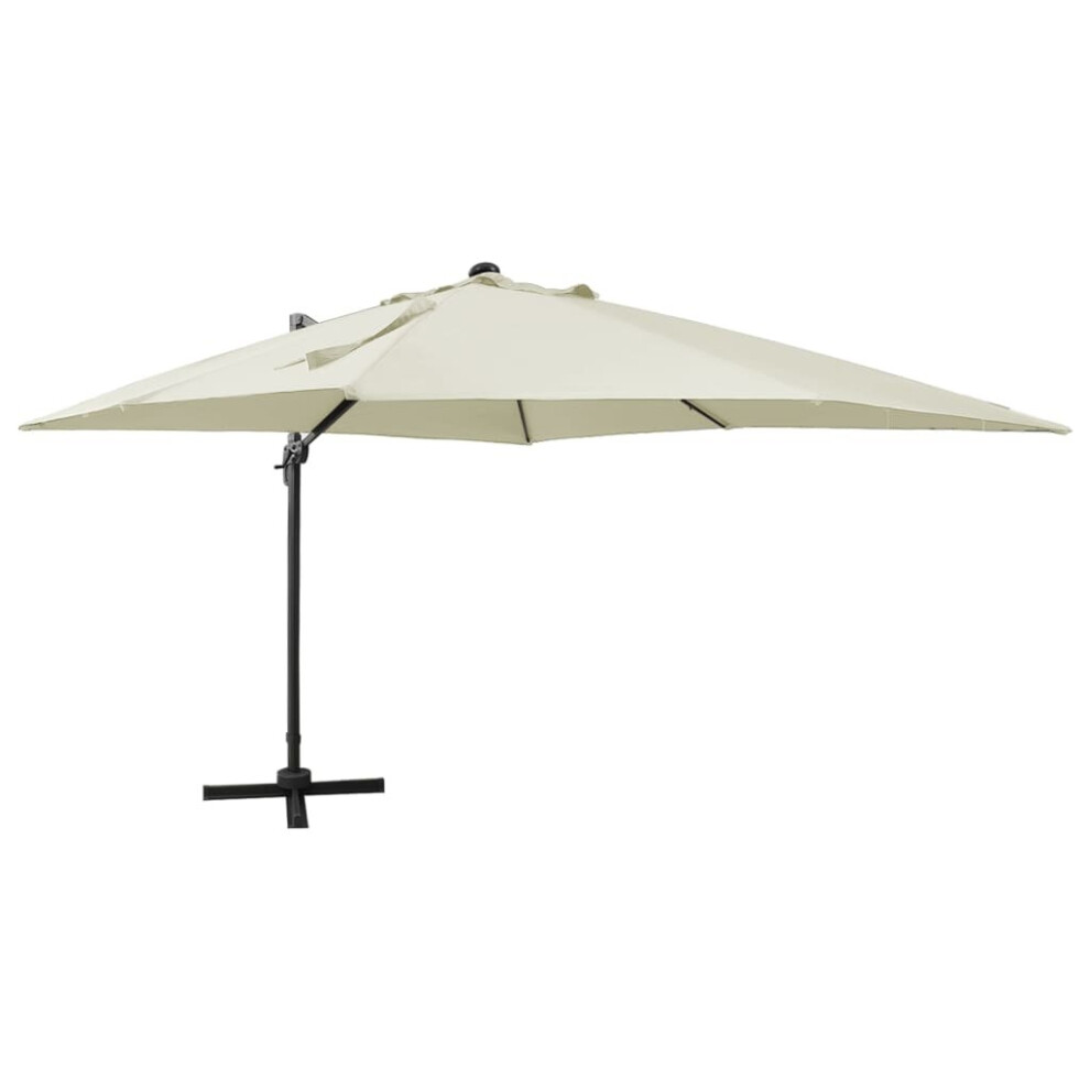VIDAXL Cantilever Garden Parasol - Yellow - Extra Small - Aluminium - Image 2