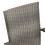 VidaXL vidaXL 5-tlg. Garten-Essgruppe Poly Rattan Grau 5