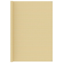 vidaXL Tent Carpet 200x200 cm Beige Camping Rug Tent Accessories Patio Carpet