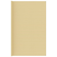 vidaXL Tent Carpet 300x500 cm Beige Camping Rug Tent Accessories Patio Carpet