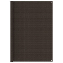 vidaXL Tent Carpet 200x400 cm Brown Camping Rug Tent Accessories Patio Carpet