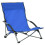 VidaXL vidaXL Klappstühle, 2 Stück, blauer Stoff 2