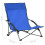 VidaXL vidaXL Klappstühle, 2 Stück, blauer Stoff 8