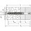 Fischer Fischer Frame Fixing with Screw Set 10 x 60 T 50 Piece Hardware Wall Plug Set 3