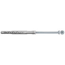 Fischer Frame Fixing with Screw Set 10 x 100 T 50 Piece Hardware Wall Plug Set