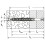 Fischer Fischer Frame Fixing with Screw Set 8 x 80 T 50 Piece Hardware Wall Plug Set 3