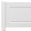 VidaXL vidaXL Solid Wood Pine Bed Frame White 90x200 cm Wooden Bedstead Bed Base 3