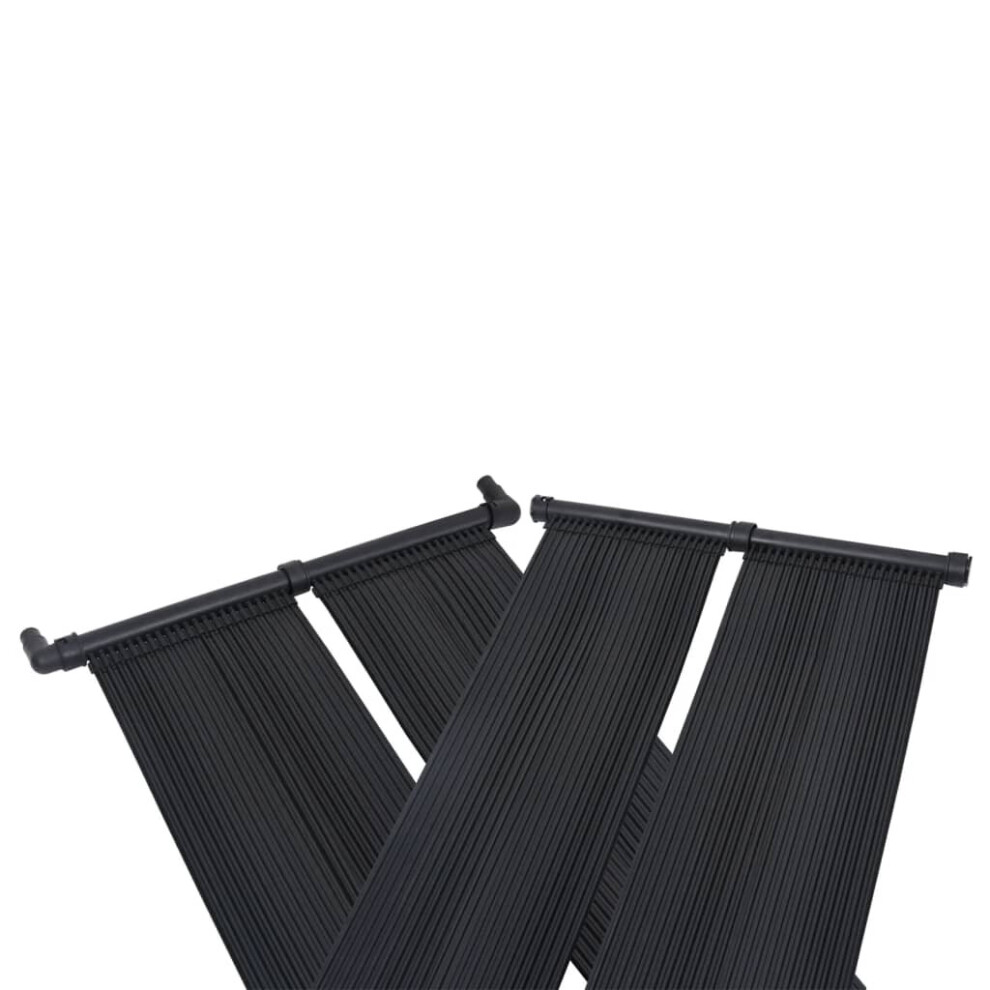 vidaXL 2x Solar Pool Heater Panel Swimming Pool Heating Mats Garden Outdoor