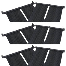 vidaXL 6x Solar Pool Heater Panel Swimming Pool Heating Mats Garden Outdoor