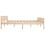 VidaXL vidaXL Solid Pinewood Bed Frame 200x200 cm Bedroom Wooden Bed Base Bedstead 3