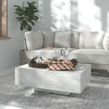 vidaXL Coffee Table Concrete Grey Engineered Wood Home Furniture Couch Table