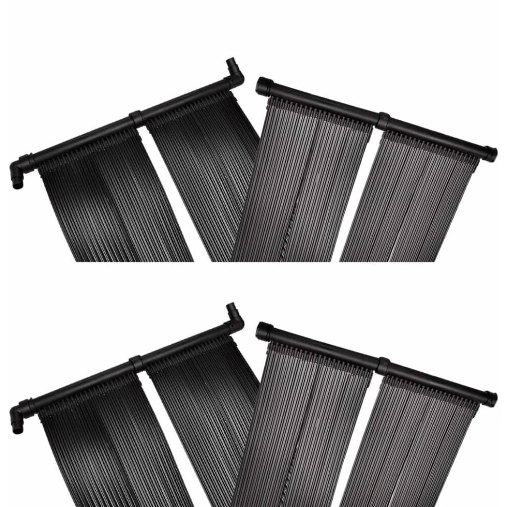 Vidaxl 4X Solar Pool Heater Panel Swimming Pool Heating Mats Garden Outdoor