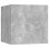 VidaXL vidaXL Bedside Cabinet Concrete Grey Engineered Wood Nightstand Side Table 2