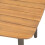 VidaXL vidaXL 5-tlg. Garten-Essgruppe Poly Rattan Grau 4