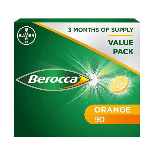 Berocca Orange - 90 Effervescent Tablets