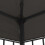VidaXL vidaXL Pavillon mit LED-Lichterkette 3x4 m Anthrazit 3