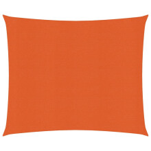 vidaXL Sonnensegel 160 g/m² Orange 2x2,5 m HDPE