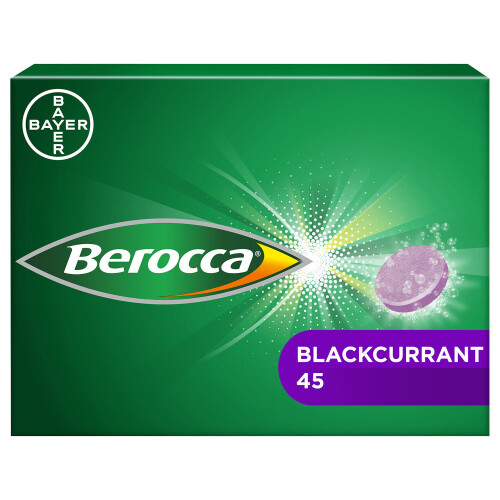 Berocca Blackcurrant - 45 Effervescent Tablets