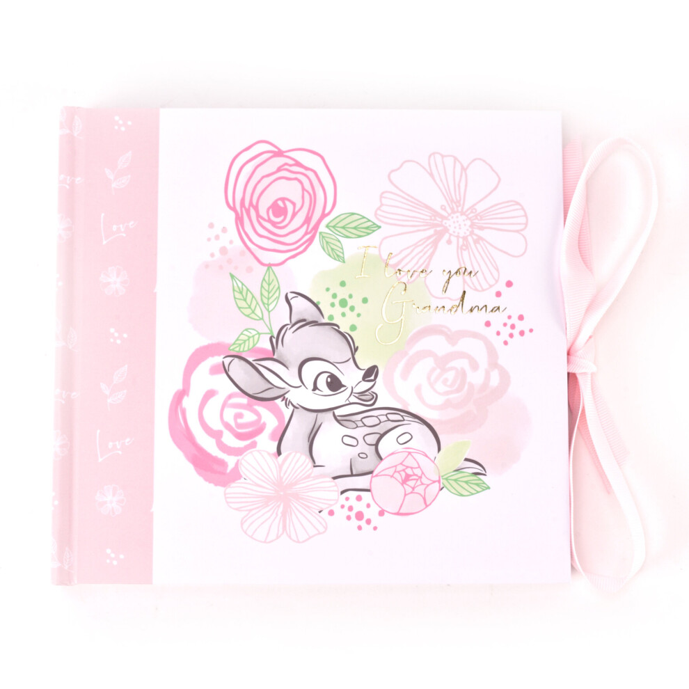 Disney Magical Beginnings Photo Album Holds 50 4' x 6' Prints - Grandma (Bambi)