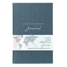 NET, Love God Greatly Journal, Cloth over Board, Comfort Print Holy Bible