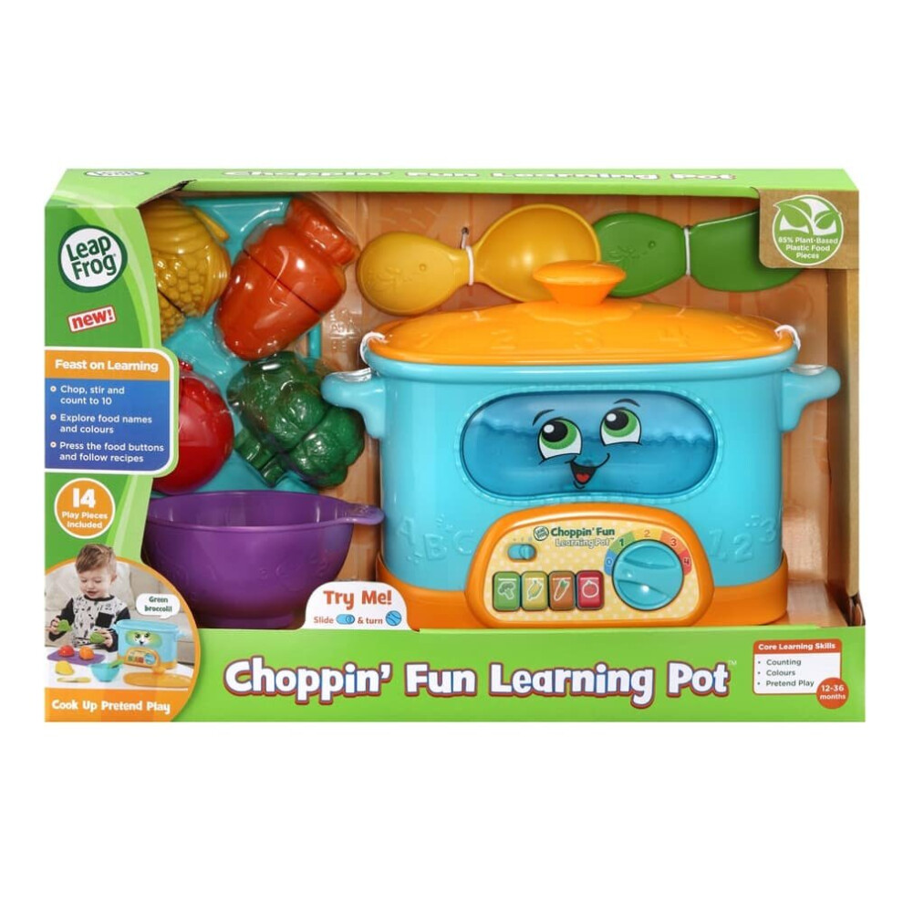 Leapfrog Multicolour Choppin' Fun Learning Pot Playset