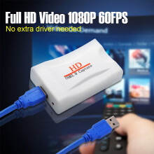 4K USB3.0 HDMI Game Capture Card Grabber 1080P HD Live Stream & Video Recorder
