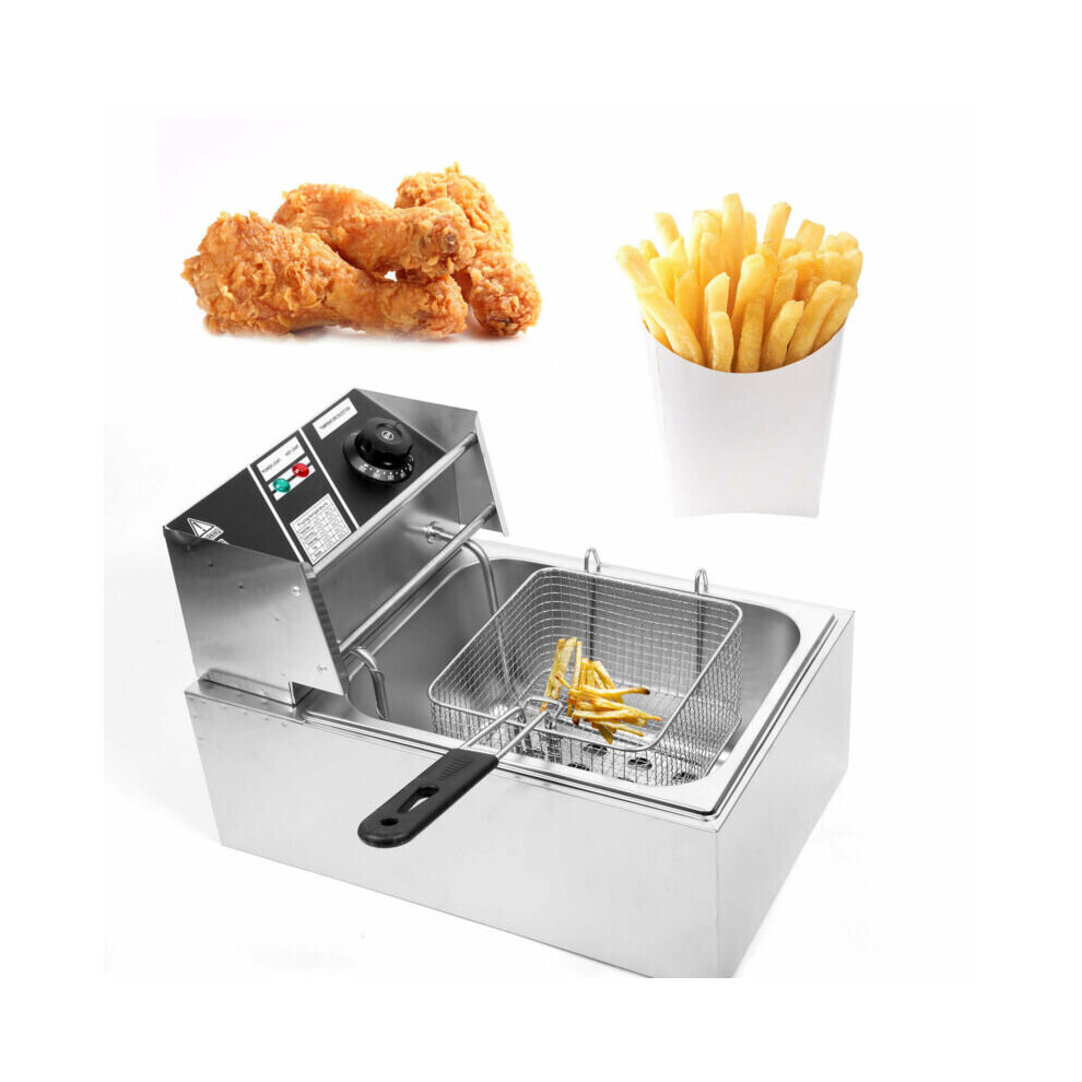 10L 2500W Commercial Electric Deep Fryer  Kitchen