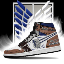 (11 (Adults')) Scout Regiment Sneakers Attack On Titan Gym Shoes