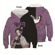 (Kanawo, M) Anime Demon Slayer Hoodie Adult Pullover Hoodie
