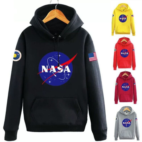 Men s Nasa Space Hoodie Pullover Sweatshirt Jacket