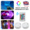 2x Remote Control RGB 16 Colour Changing Underwater Ponds LED Light 3