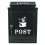 (Collie Dog) Vintage Decor Post Box Animal Design 1