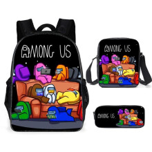 Romanti (Style 1) Onder Ons Rugzak Schoudertas Lunch Tas Pencil Case Jongens Nieuwe Termijn Cadeau