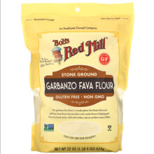 Bob's Red Mill, Garbanzo Fava Flour, Gluten Free, 22 oz (624 g)