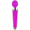 (Black-With Box) Magic Wand Vibrator 10 Modes Rechargeable Body Massager 10