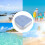 2 * Διογκώσιμο κάθισμα Spa Booster Spa μαξιλάρι υδρομασάζ 3