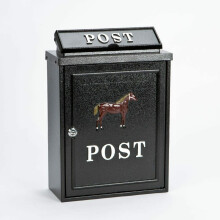 (Horse) Vintage Decor Post Box Animal Design