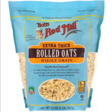 Bob's Red Mill, Extra Thick Rolled Oats, Whole Grain, 32 oz (907 g)
