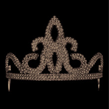 Official Forum BA199 Silver Tiara Costume Accessories
