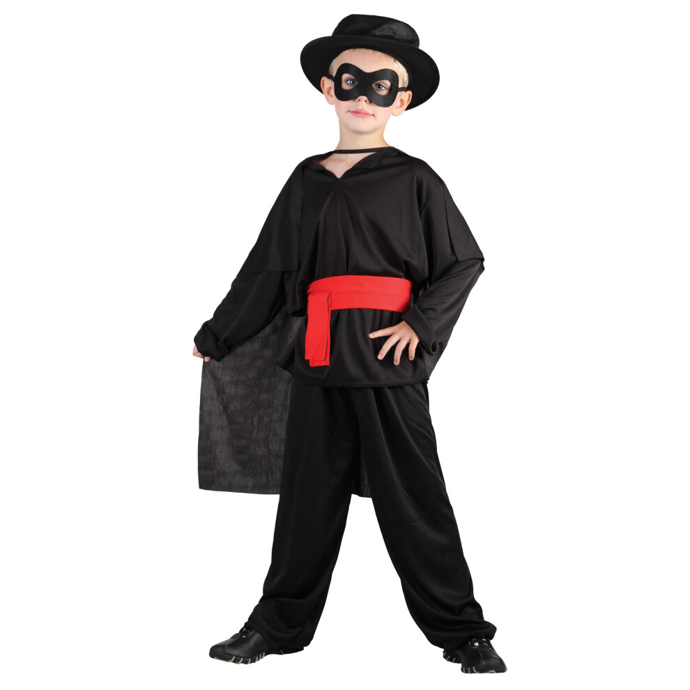 Photos - Fancy Dress Official Forum CC350 Boys Bandit Large Children's Costumes Not,Specified(Small)