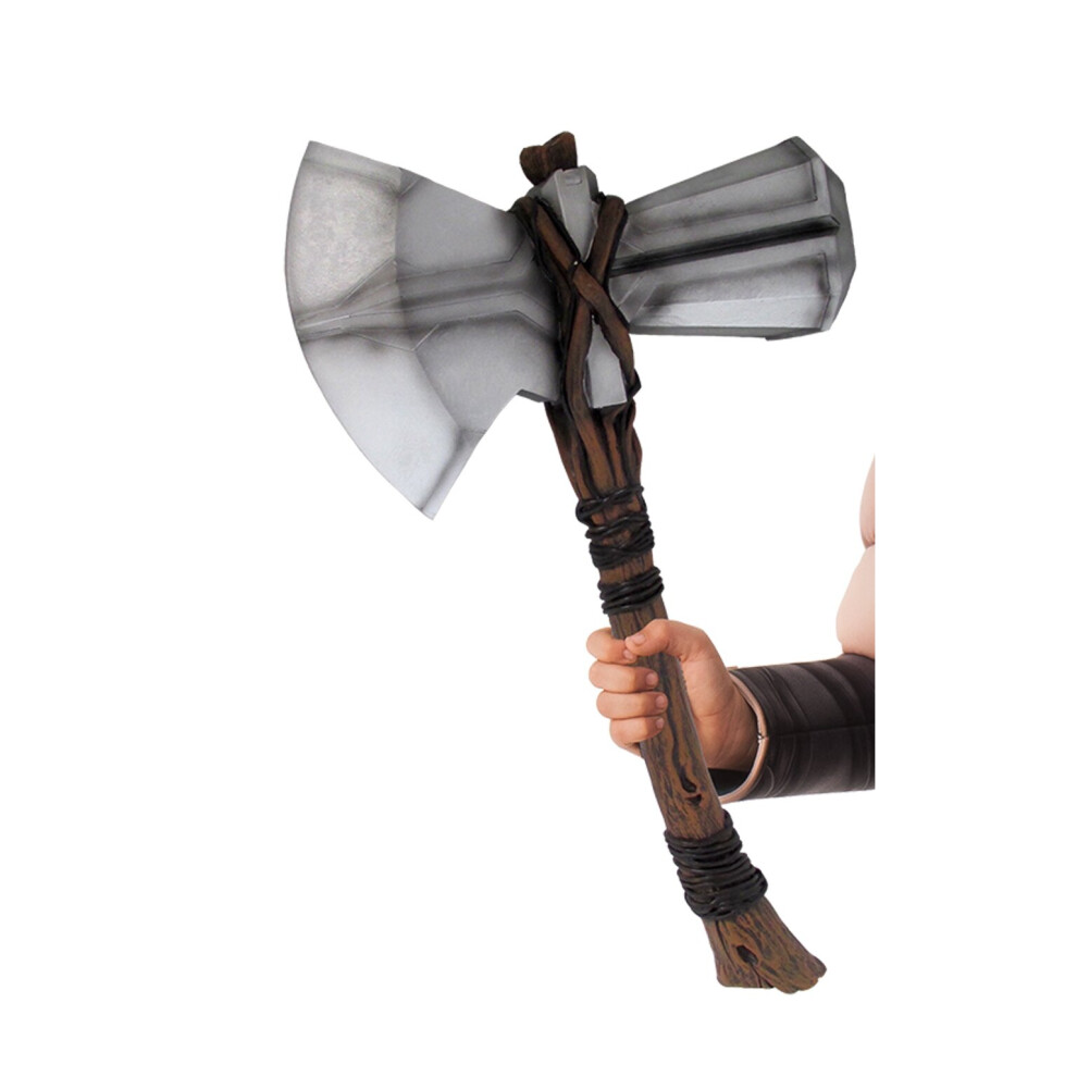 Rubies Official 200407Ns000 Mens Stormbreaker Thor Hammer 40Cm Costume Accessories Marvel Avengers Grey