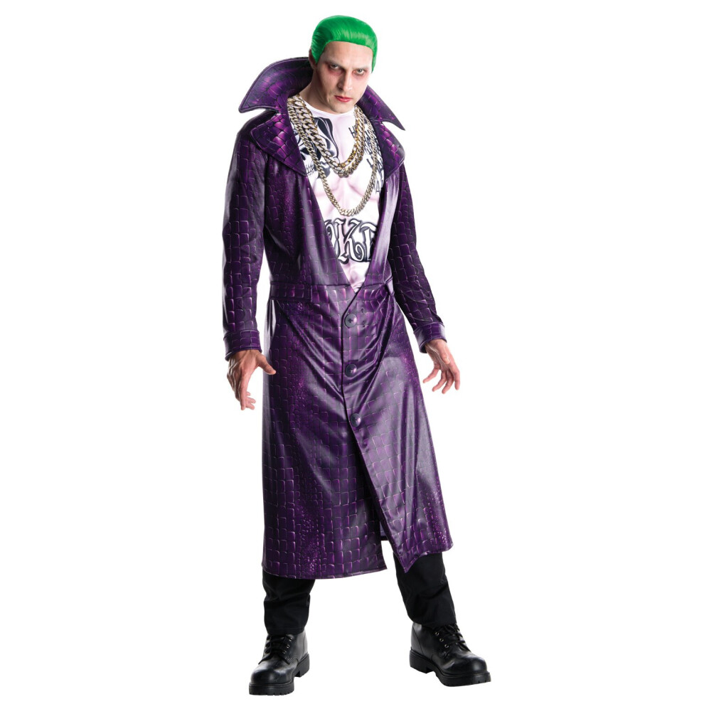 (Extra Large) Official Rubies 820116XL Mens Deluxe The Joker Extra Large Adult Costumes DC Suicide Squad