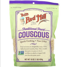 Bob's Red Mill, Couscous de Pérola Tradicional, 16 oz (454 g)