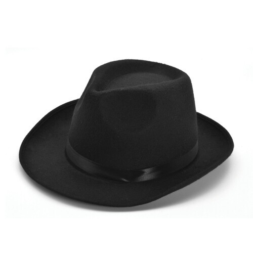 Official Forum BH627 Wool Felt Gangster Hat Hats