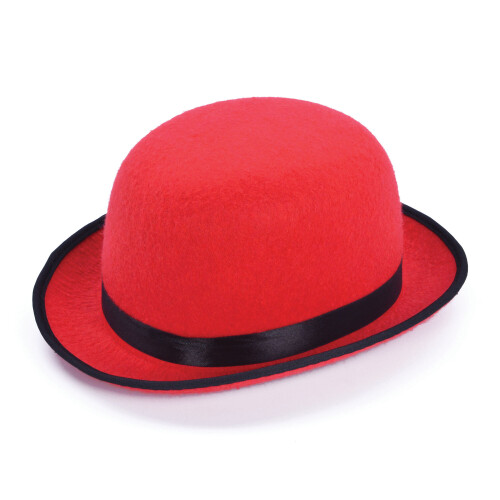 Official Forum BH637 Red Bowler Hat Hats