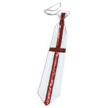Official Forum BA876 St. George Sequin Tie Costume Accessories