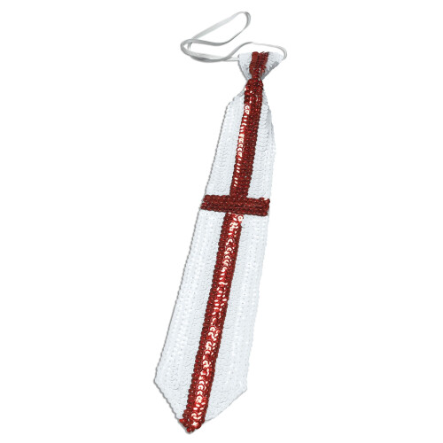 Official Forum BA876 St. George Sequin Tie Costume Accessories