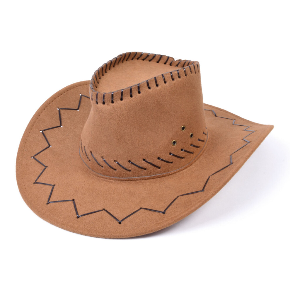 Official Forum BH425 Brown Stitched Cowboy Hat Hats Western