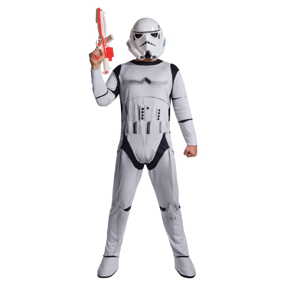 (Standard) Official Rubies 810418XL Mens Stormtrooper Extra Large Adult Costumes Star Wars Episode IV A New Hope Storm Trooper