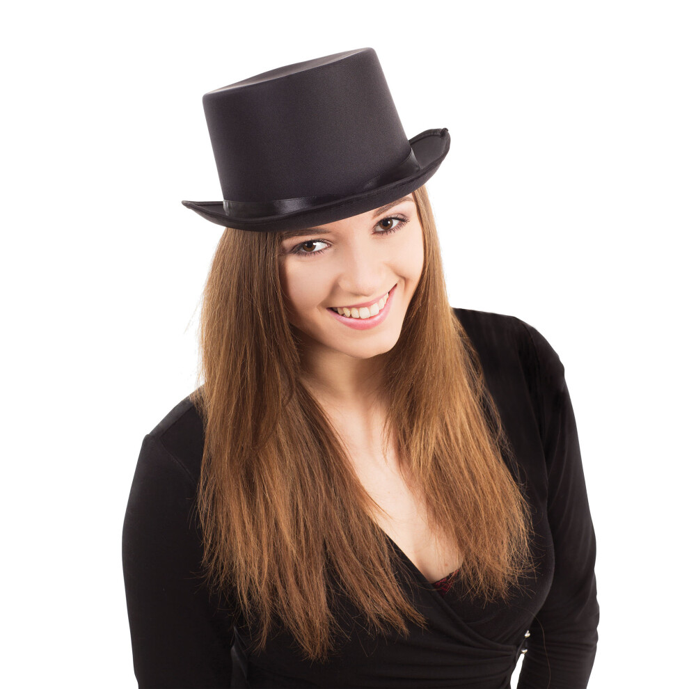 Forum Unisex Black Official Bh476 Top Hat Hats